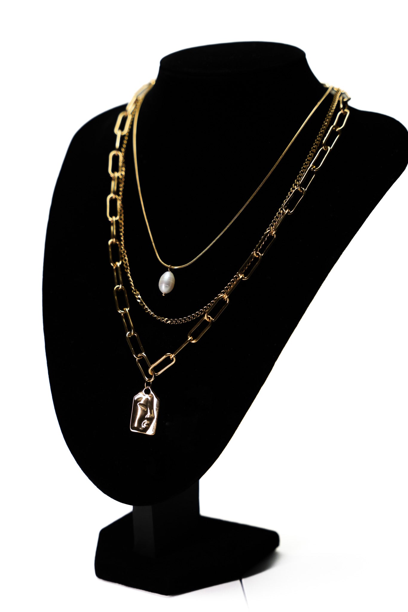 Golden Trio - Necklace