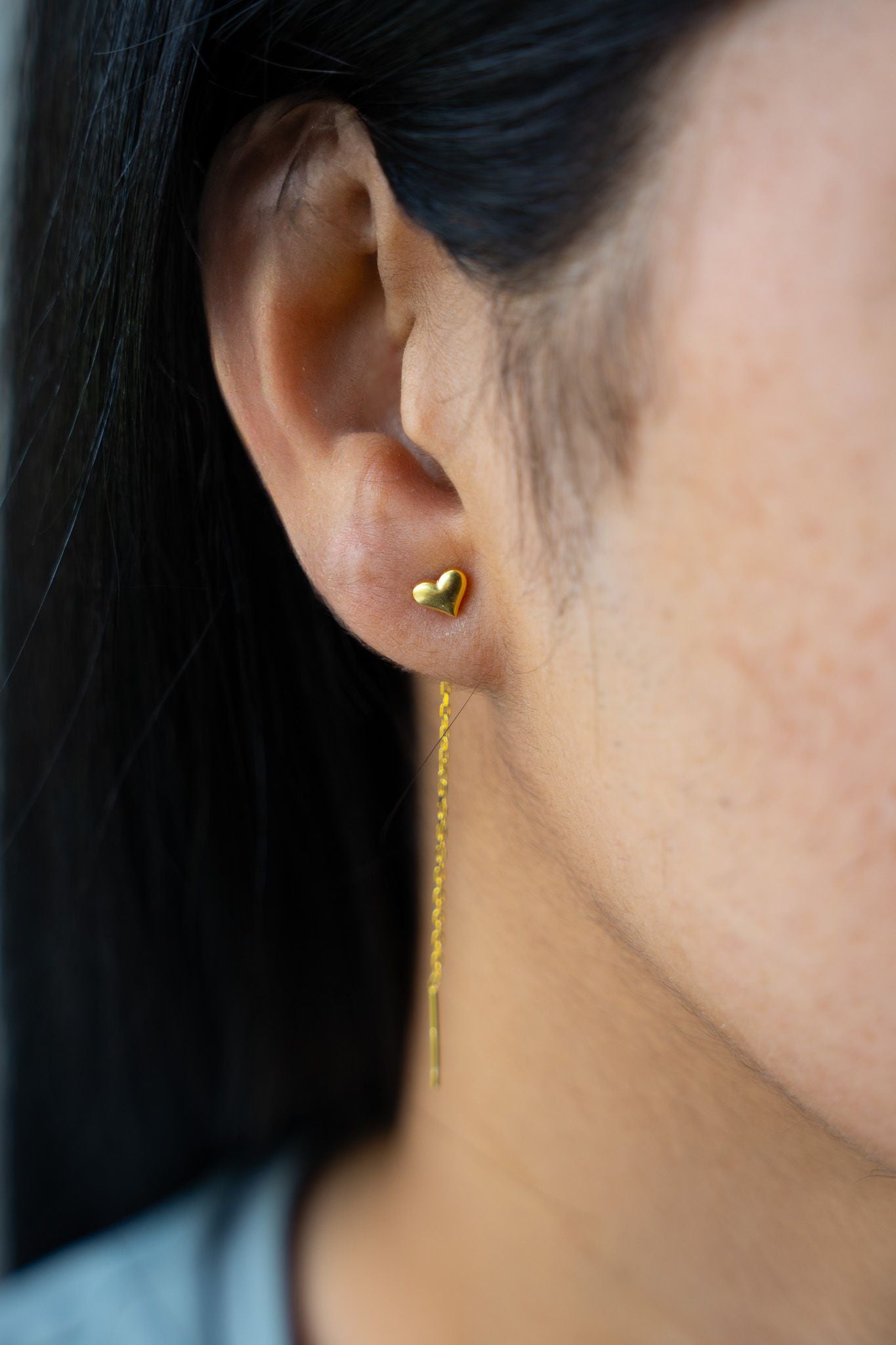 LINE HEART | EARRINGS