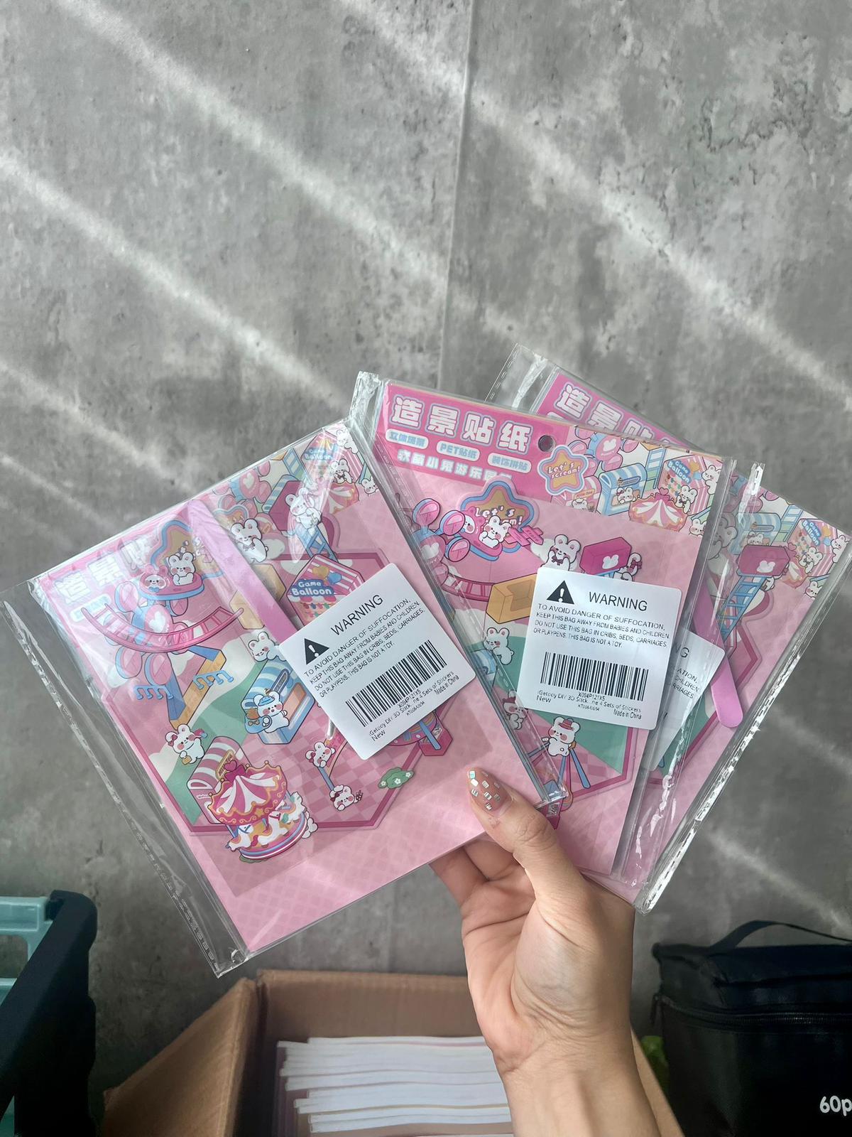 3D STICKER SCENE