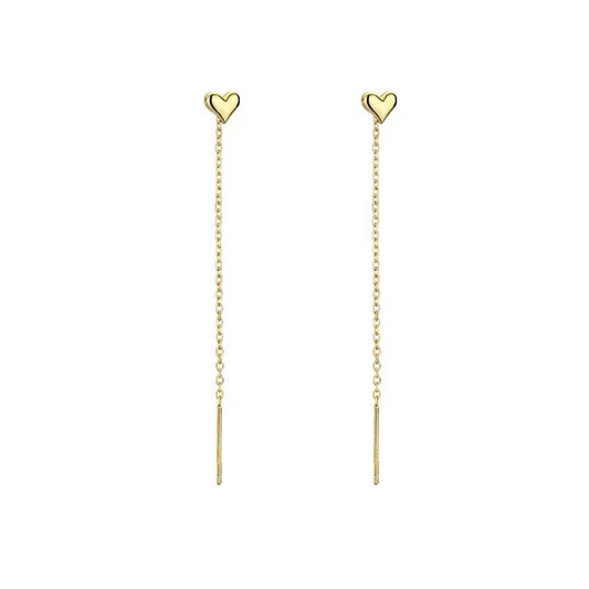 LINE HEART | EARRINGS